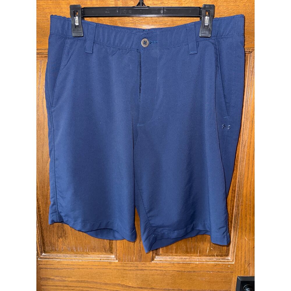 Men's Matchplay 10" Shorts - Navy, 36, Under Armour